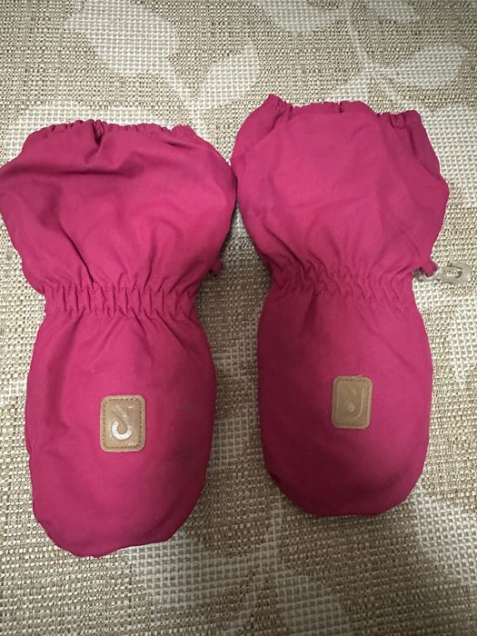 Reima зимний комбинезон для девочек