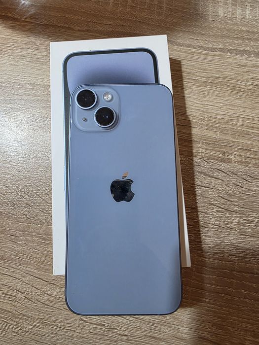 Vand Iphone 14 Blue, 128 GB - stare foarte buna