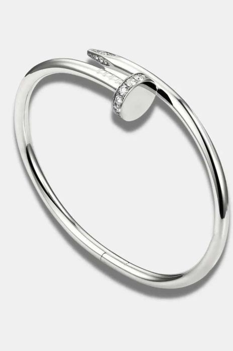 Гривна пирон с камъни Cartie, златна, сребърна, розово злато