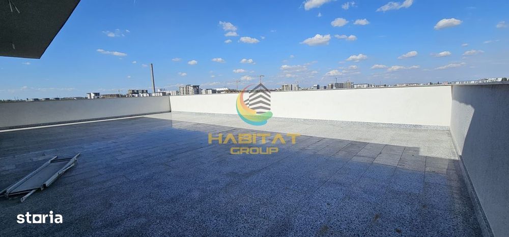 Penthouse cu terasa de 90mp - parcare inclusa - Metalurgiei