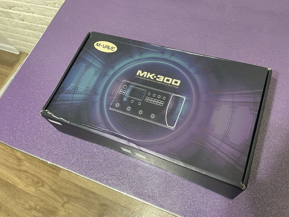 Гитарный процессор M-VAVE MK-300 (Новинка, IR, ANN-нейросети)