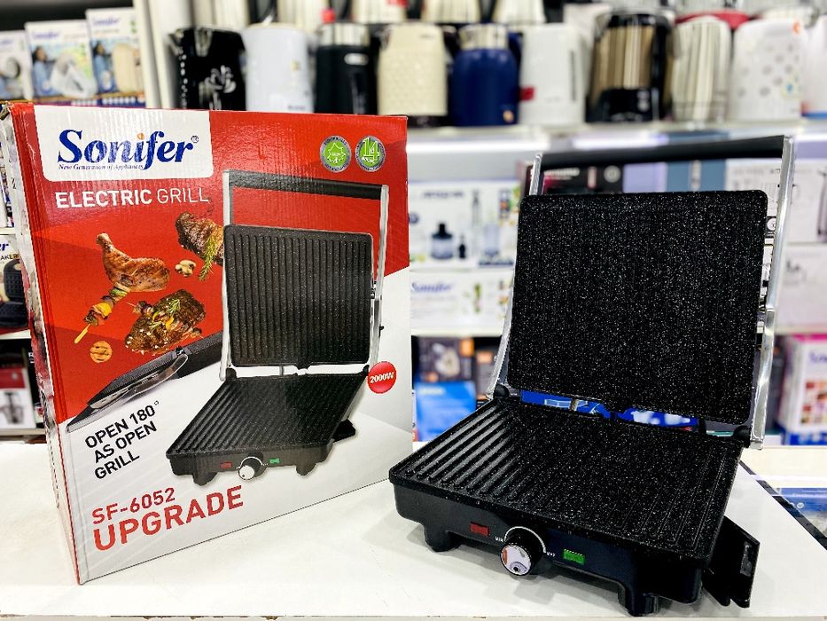 Скидки Тостер Гриль Сендвичница Toster Vafelnitsa Gril Sonifer 6052