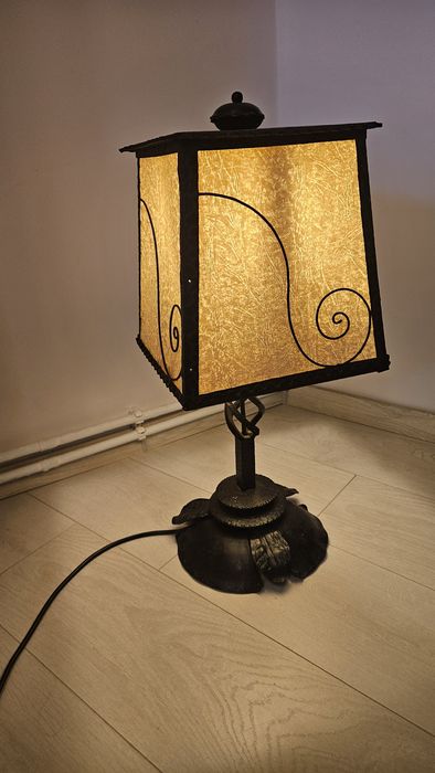 Lampă vintage fier forjat