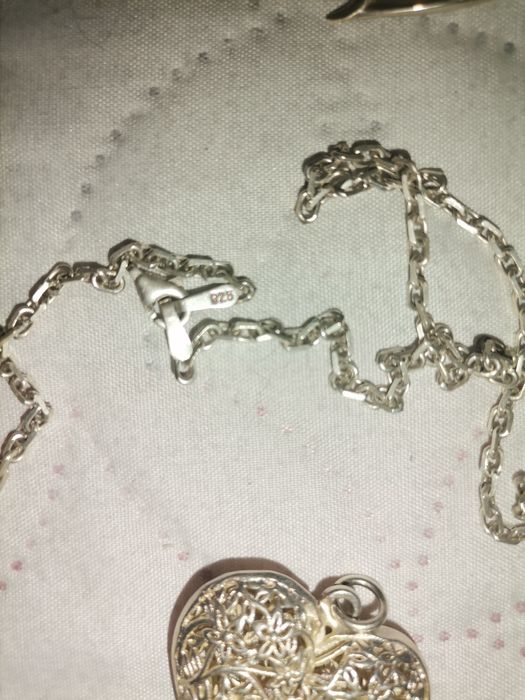 925 СРЕБРО голям сребърен комплект