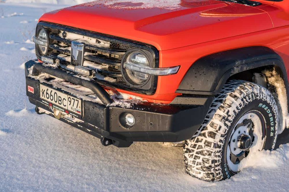 Бампер РИФ силовой передний TANK