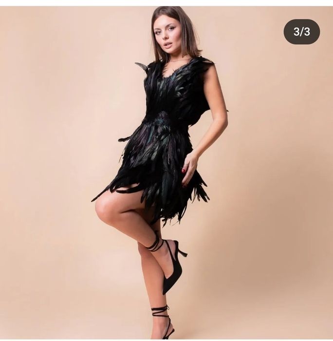 Rochie pene cocos naturale