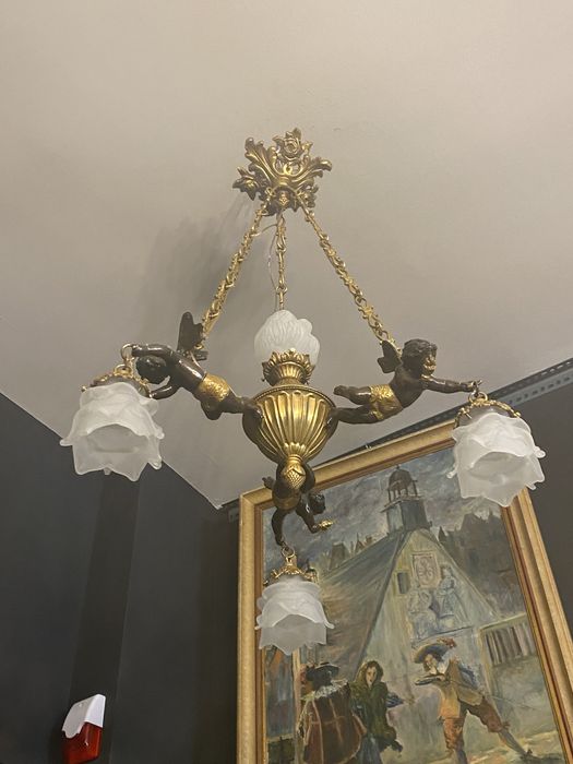 Candelabru bronz