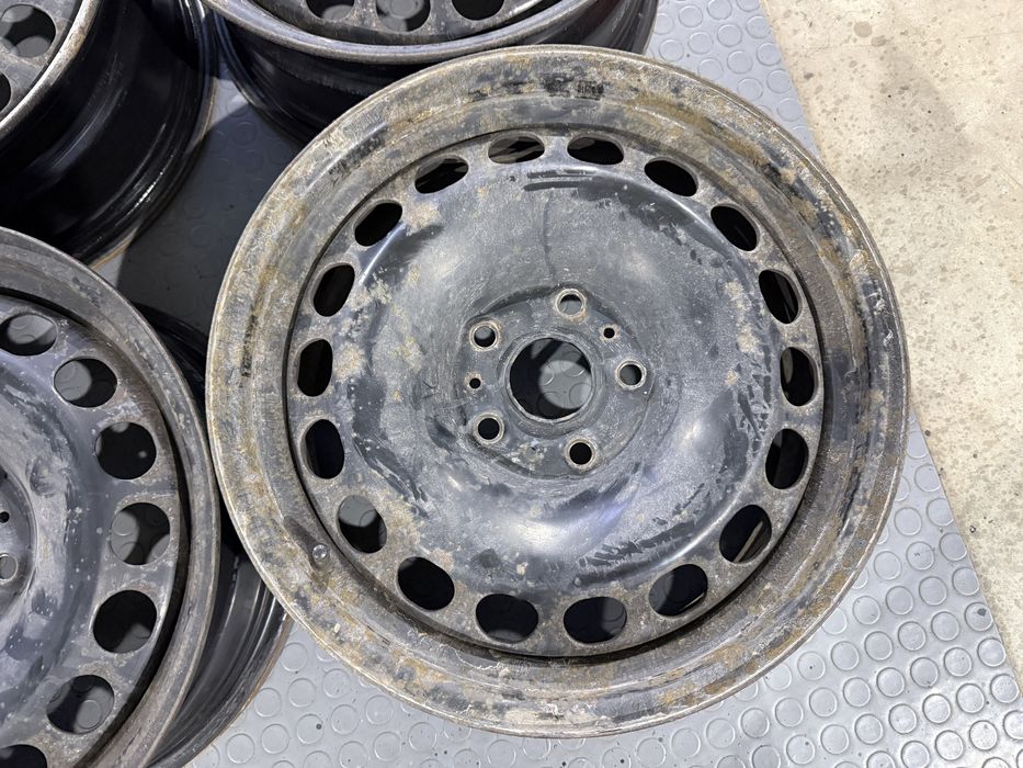 46р. Железни 16" Джанти 5х112 за -VW/AUDI/SKODA/VAG-6.5Jx16H2, ET33