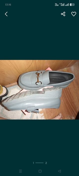 Обувь лоферы б/у