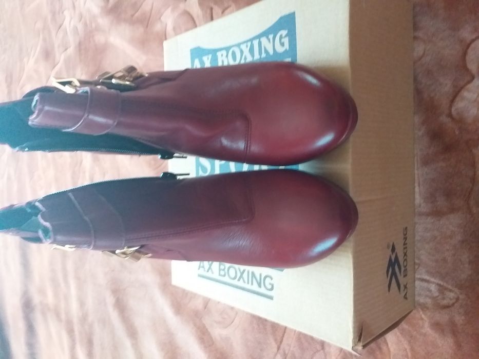 Botine dama din piele