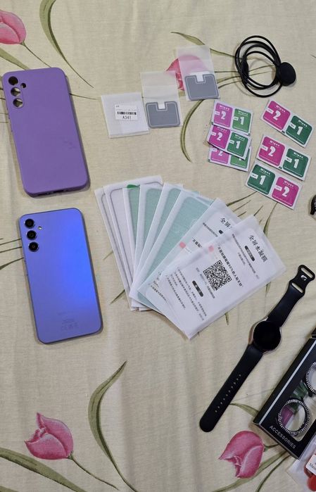Samsung Galaxy A34 5G + Samsung Watch 4 – комплект