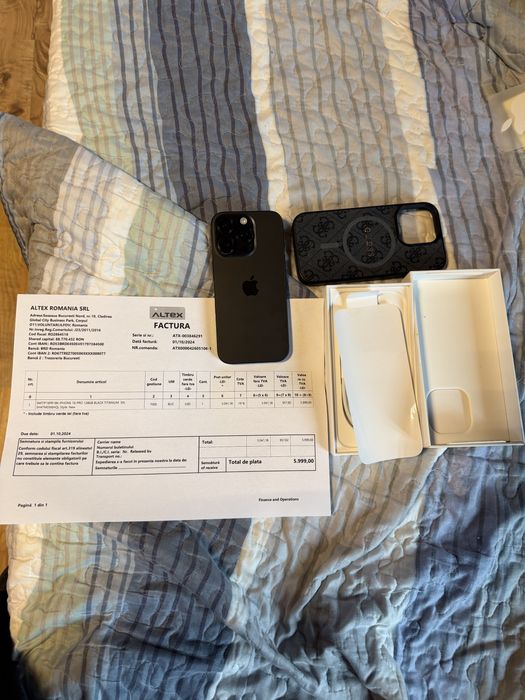 Iphone 16 pro garantie Altex