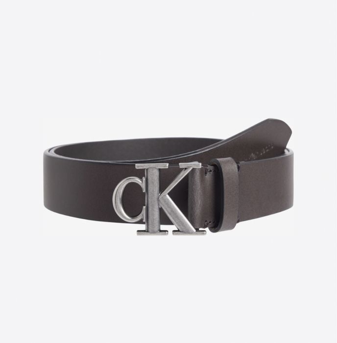 Calvin Klein Jeans Leather Belt  ОРИГИНАЛ колан естествена кожа 95см