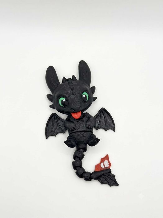 Ключодържател Дракон гъвкав (3 Вариянта) / Flexy Keychain Dragon (3 Variants)