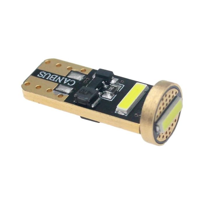 комплект 2броя led диодни габаритни крушки fls6045, t10  2070 3 ...