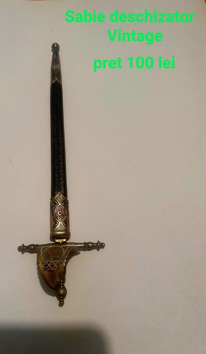 Sabie deschizator vintange