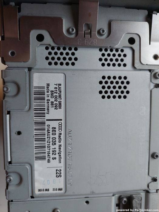 Navigatie Auto Audi A4 Iii (8Ec, B7) [ 2004 - 2008 ] Oem 8E0035192S