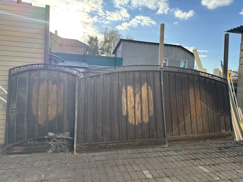 Ворота с калиткой