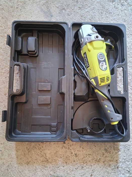 голям шлайф рйоби с куфар само лично предаване