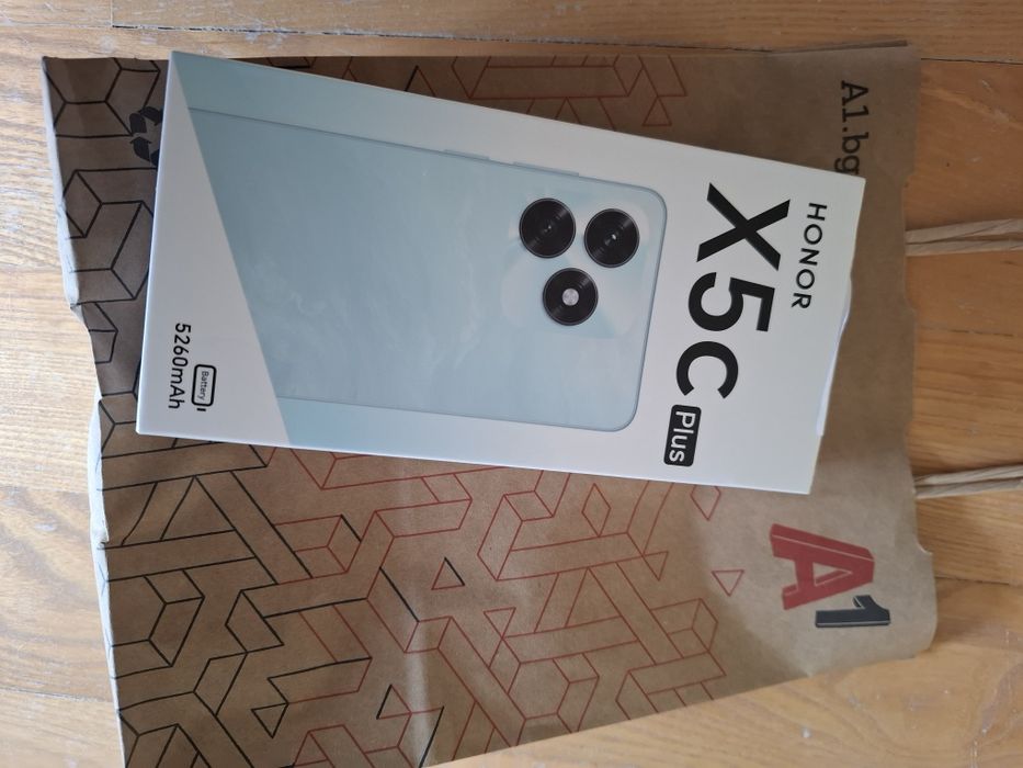 Honor X5c plus  ЗАПЕЧАТАН 2 г. гаранция