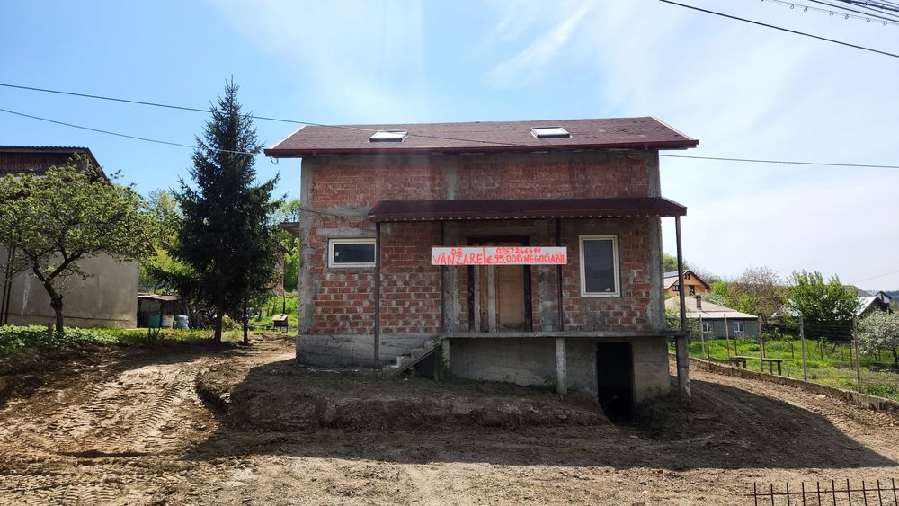 Casa la roșu de vânzare în Tomești/schimb garsoniera Iași