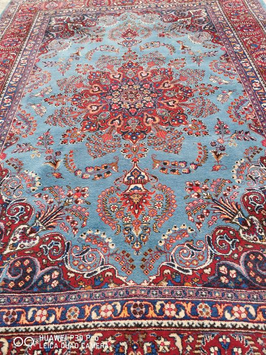 Ръчно Тъкан Оригинален Персийски Вълнен Килим