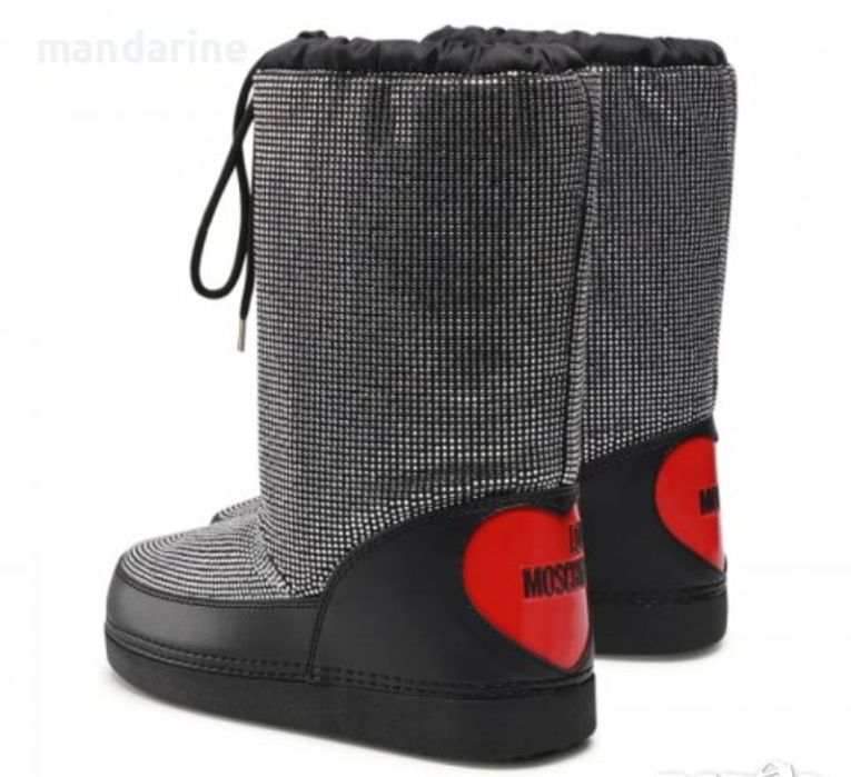 %ПРОМО%до 30.12!LOVE MOSCHINO № 37/38 & 39/40 Дамски апрески с декора