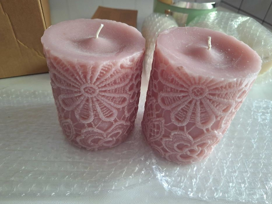 Lot lumânări parfumate decorative noi