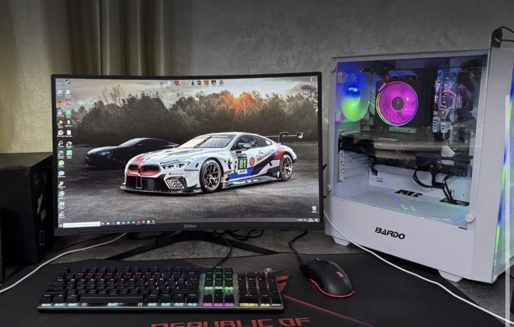 Игровой комьютер (пк) + Монитор 200Hz