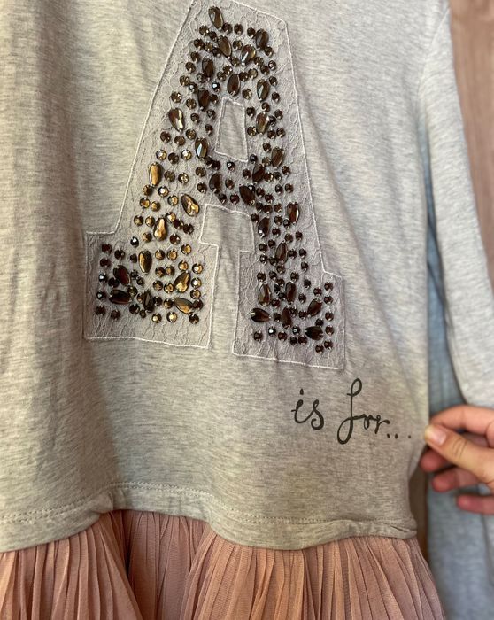 Рокля с дълъг ръкав