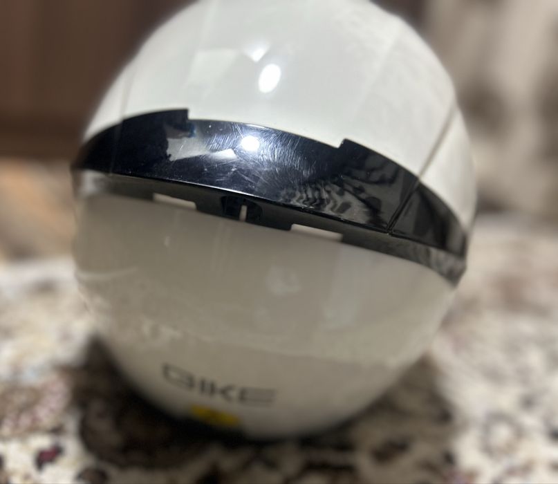 Мотошлем белый gike
