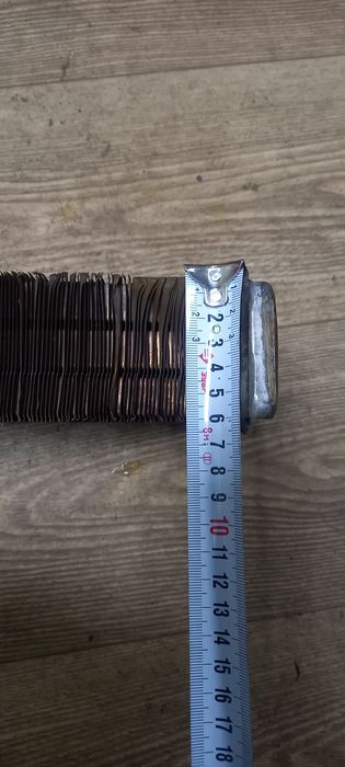 Радиатор печки медный