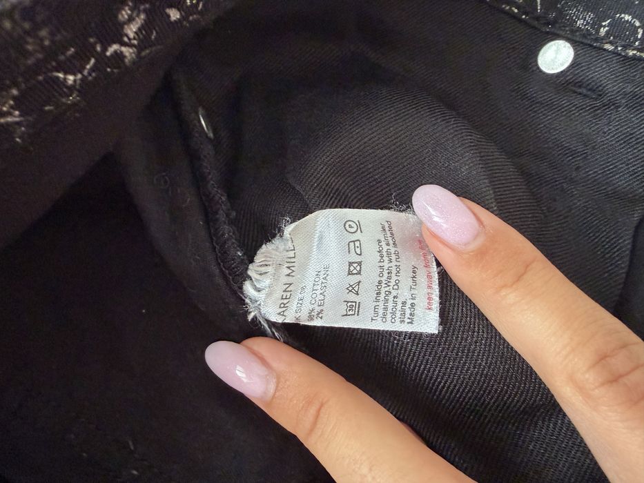 KAREN MILLEN skinny панталон със змийски принт | EU 36