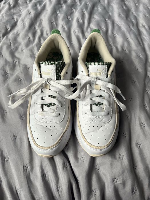 Puma бели маратонки