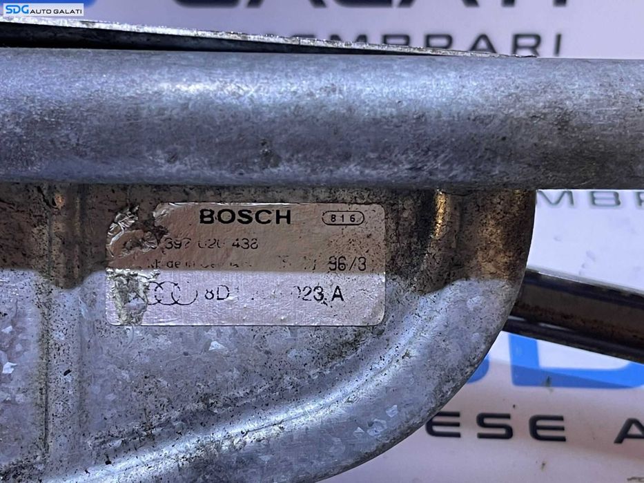 Ansamblu Brat Brate Stergator Stergatoare Parbriz Volan Stanga Audi A4 B5 1997 - 2001 Cod 8D1955023A 3397020438 [D0927]