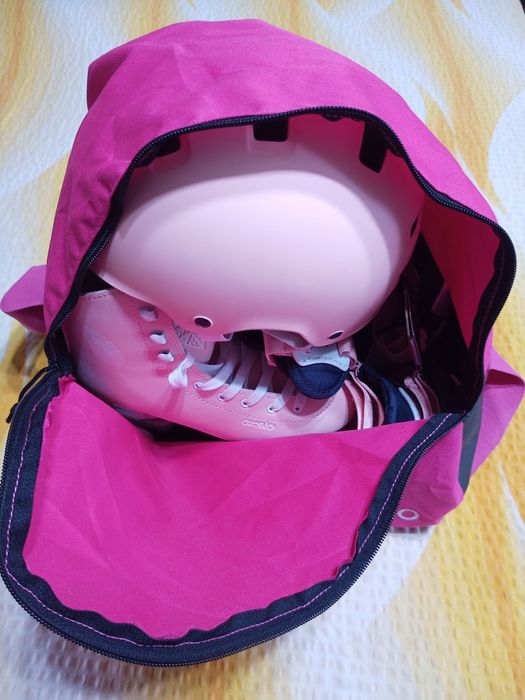 Кънки комплект с каска и протектори