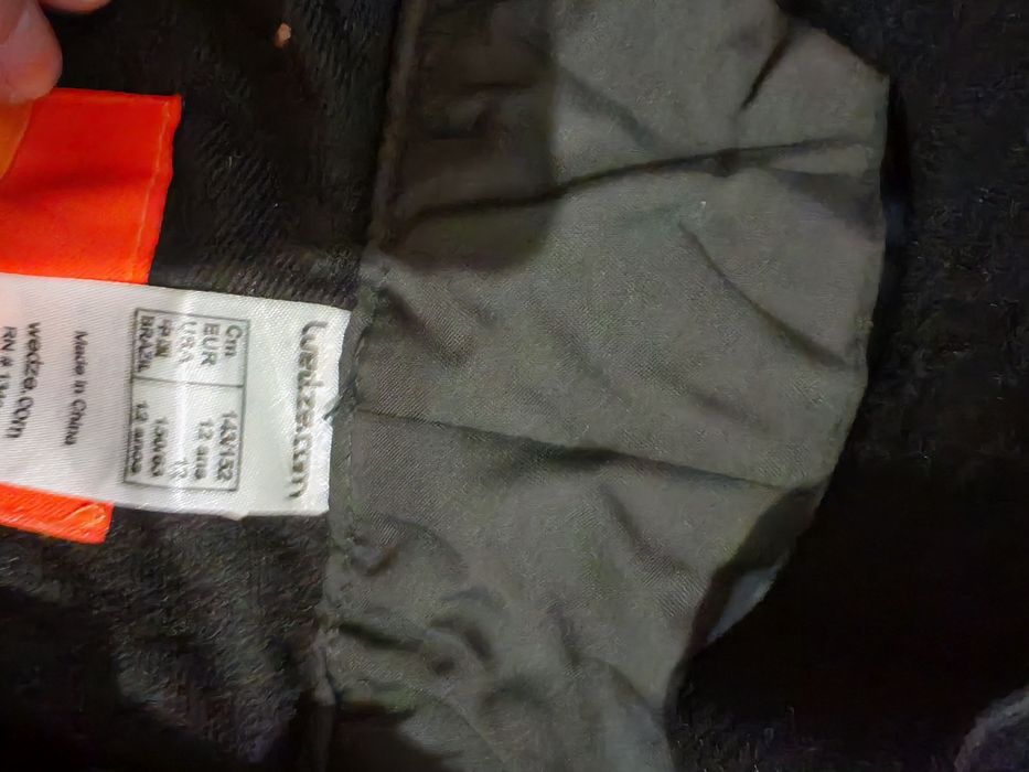 Salopeta ski pantaloni schi impermeabili Novadry Decathlon 12 13 ani