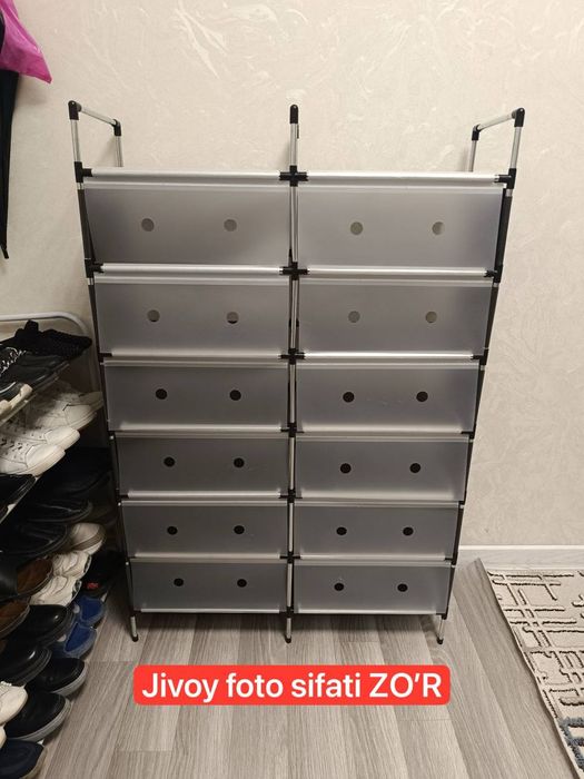 Полка для обуви. Oyoq kiyim uchun polka