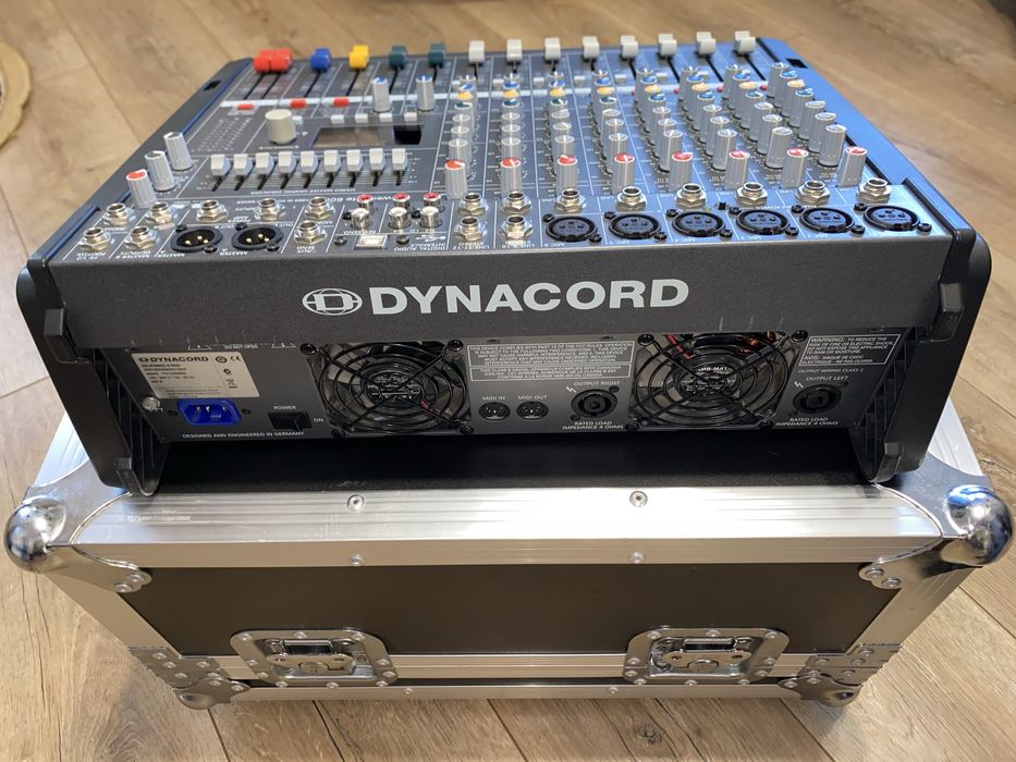 Dynacord PM 600-3 mixer cu putere si case