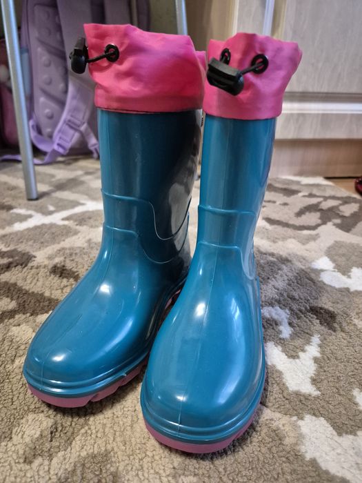 Детские резиновые сапоги
