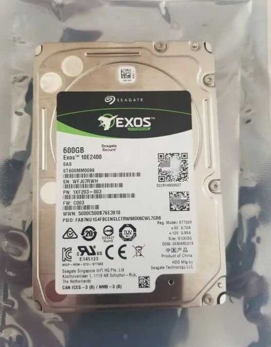 Жёсткий диск Seagate 600Gb 10K 12Gb/s SAS 2.5"