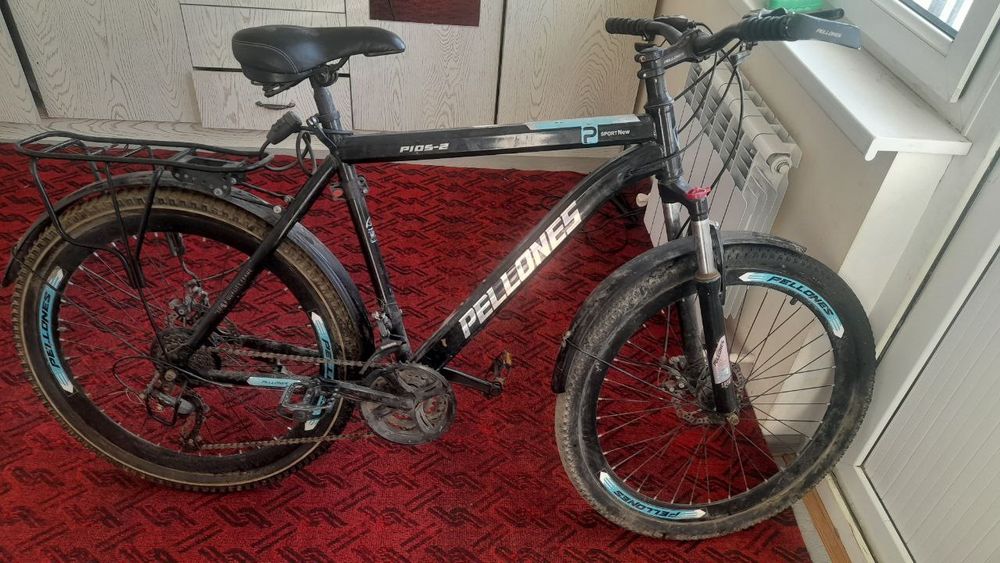 Velosiped 26lik, kuryerlik (dastavka) sumkasi qo‘shib beriladi.