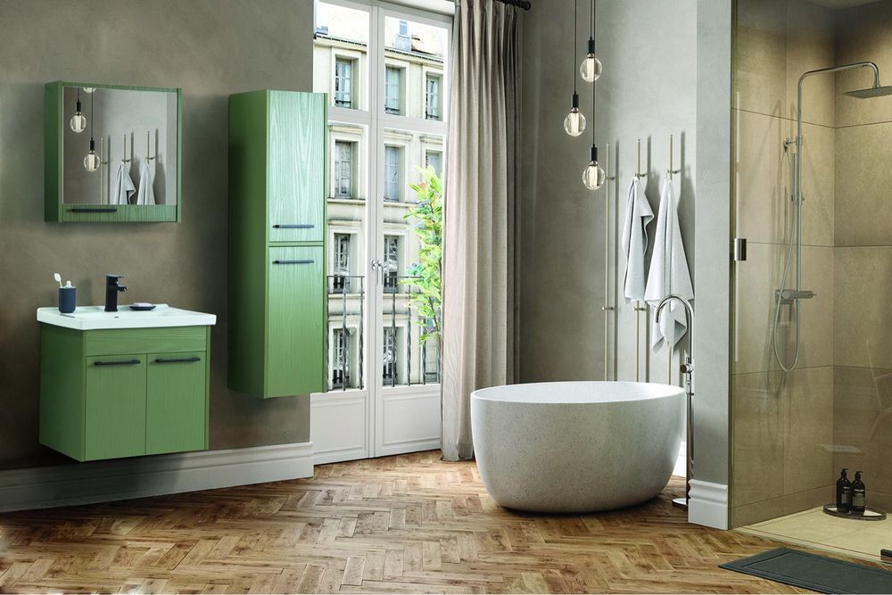 Комплект шкафче за баня