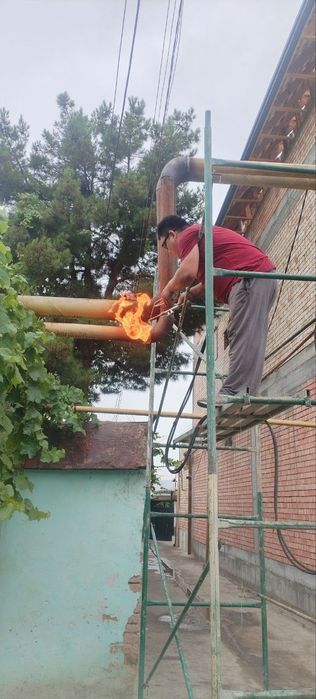 Gazosvarka Gaz montaj