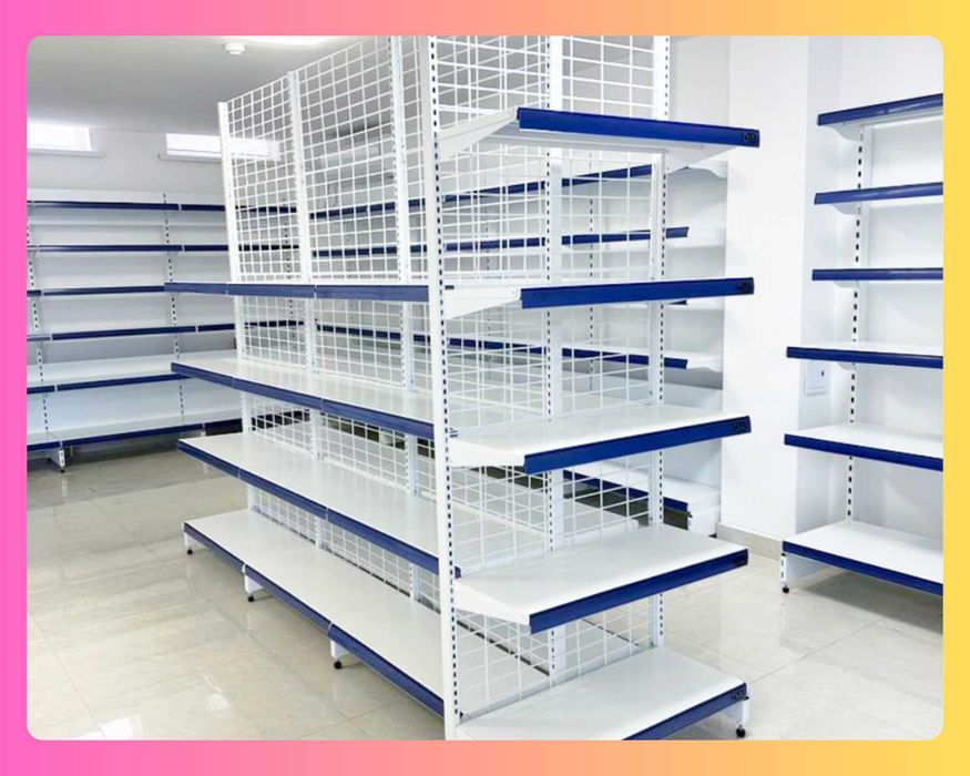 Стеллажи и полки, торговое оборудование для магазина