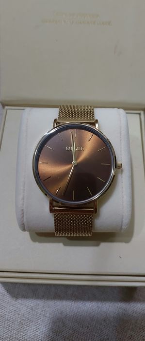 Часы Burker Ruby Gold Brown Mesh