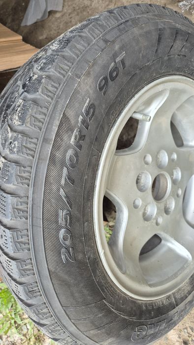 1 колесо с диском R15 205/705