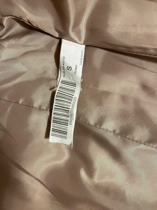 Geacă PARKA Stradivarius damă – toamnă/iarnă, crem auriu, S(ca noua)