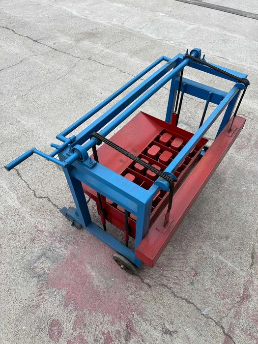 Цепной шлакоблочный станок на 220V