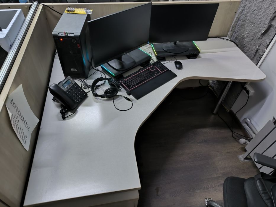 Стол + тумба для офиса